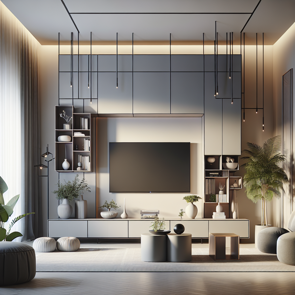 Modern TV Unit Design Layouts: Elevate Your Living Space with Stylish Functionality